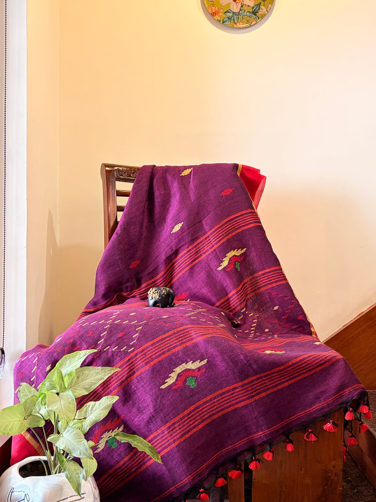 Handloom Lenin Saree