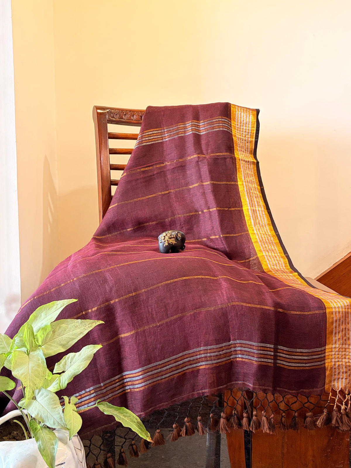 Handloom Lenin Saree