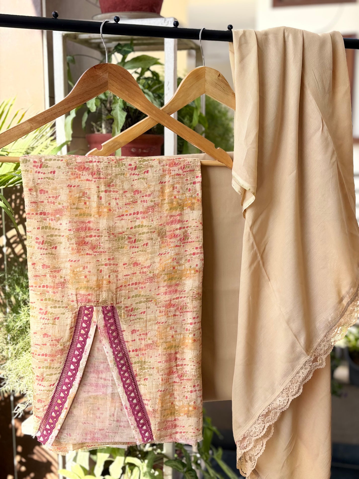Mul Chanderi Suit