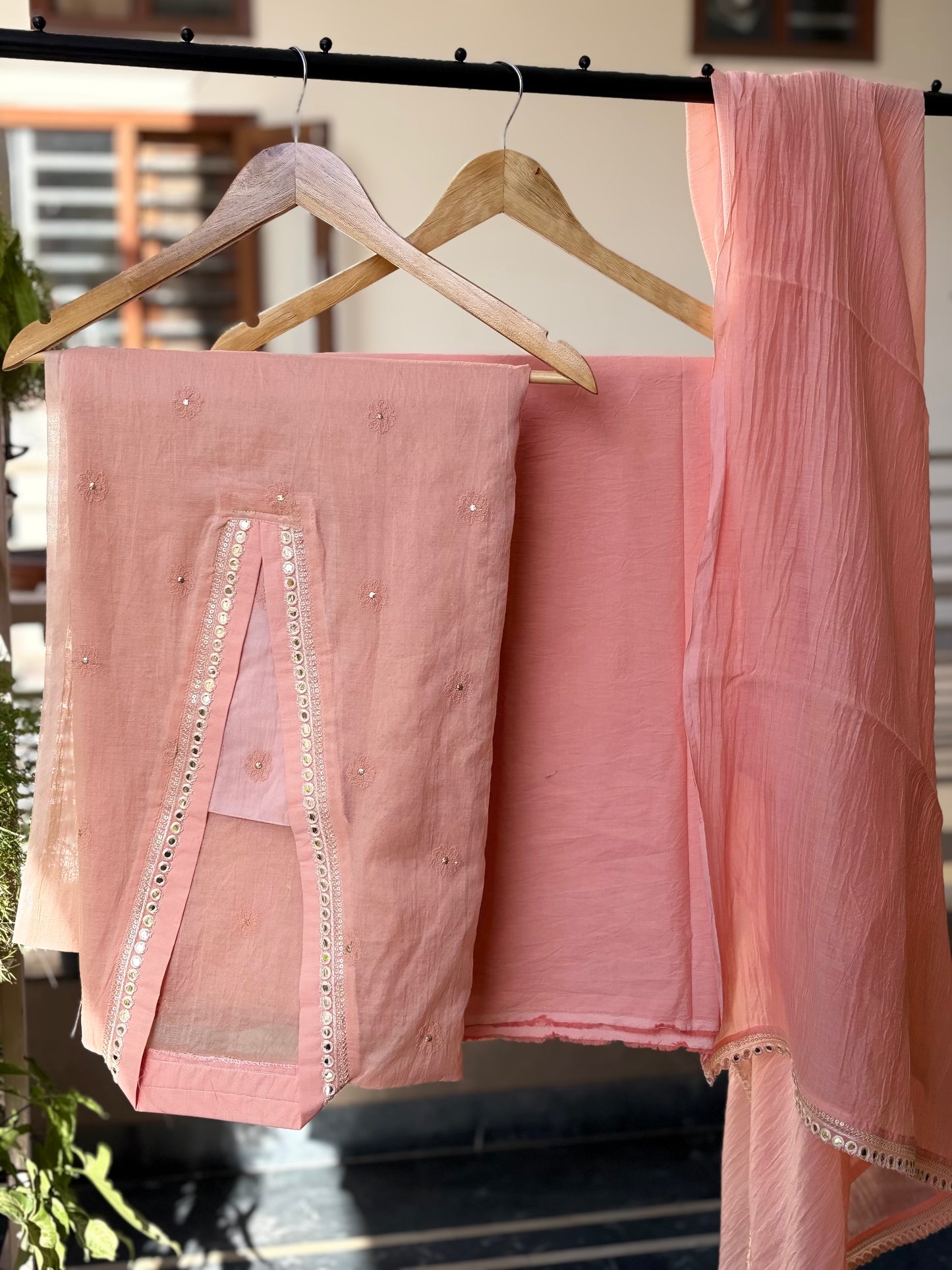 Mul Chanderi Suits
