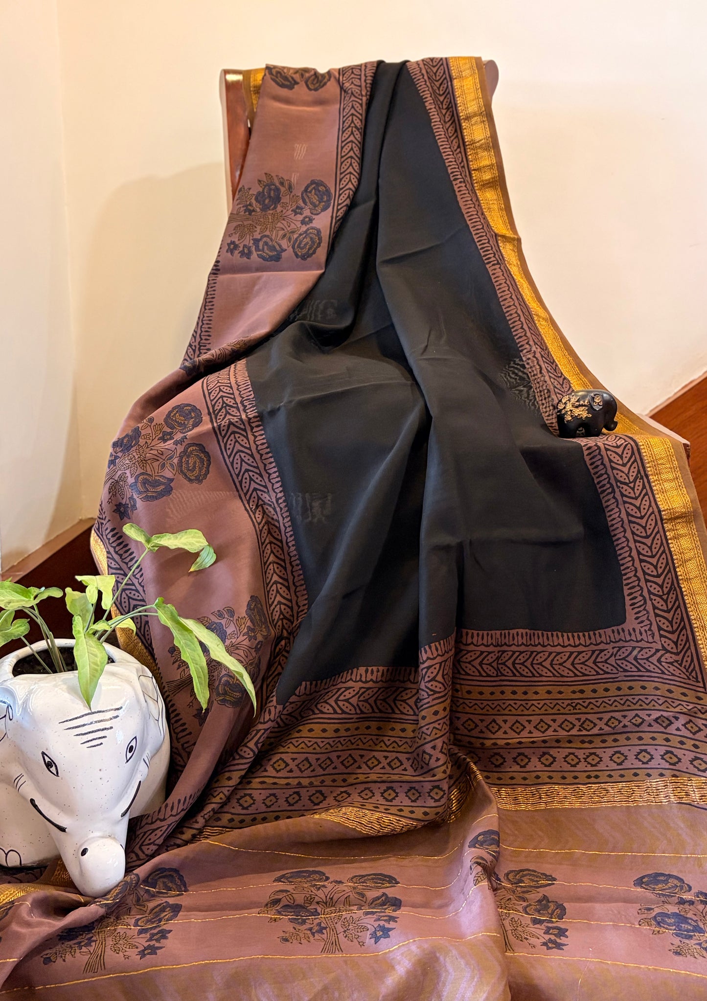Maheshwari Silk Saree