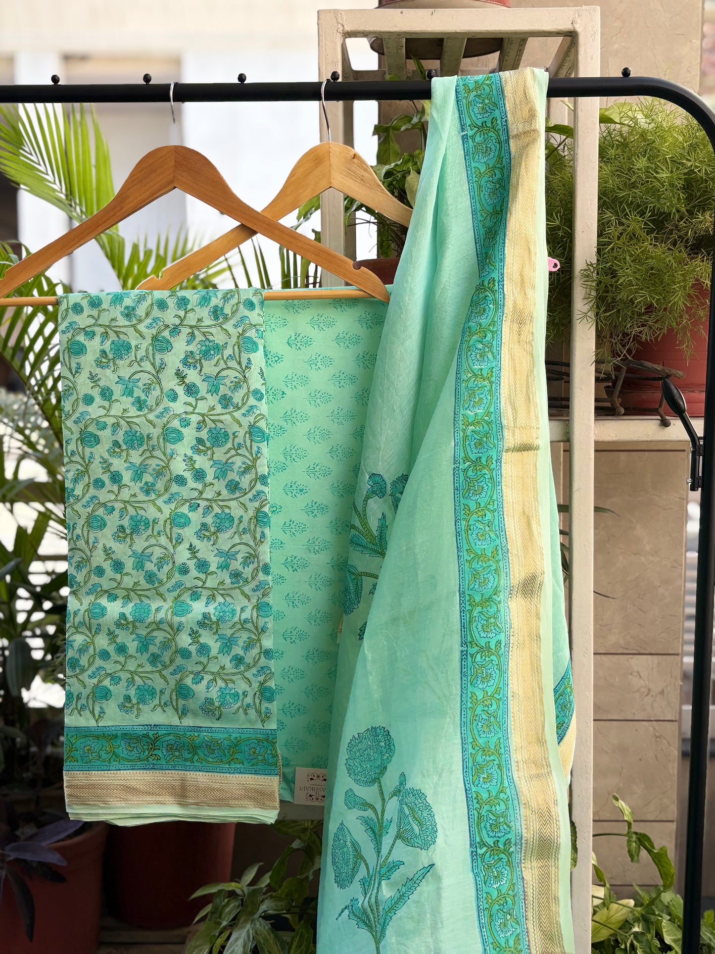 Maeshwari Silk suit