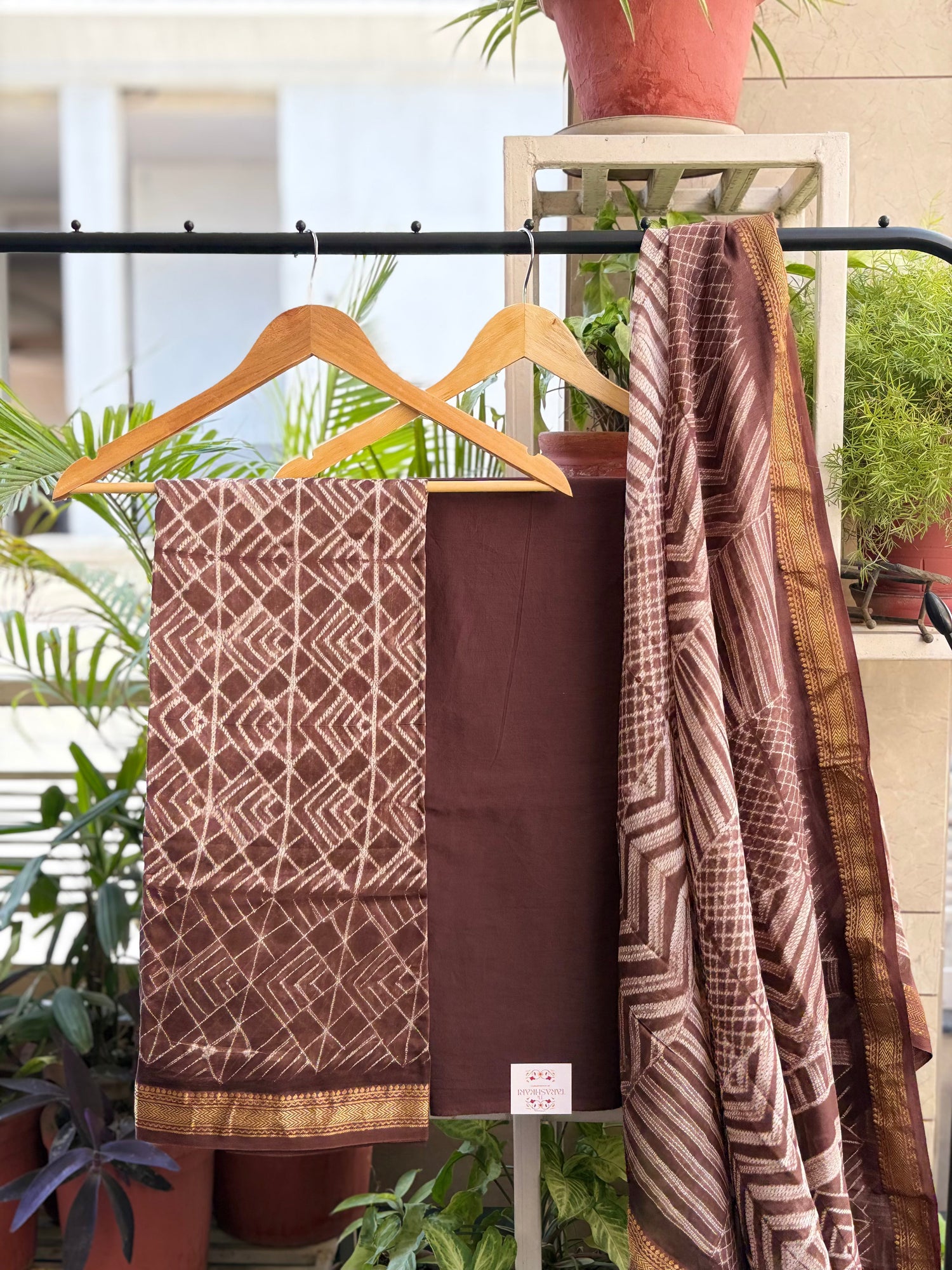 Maheshwari Silk Suit