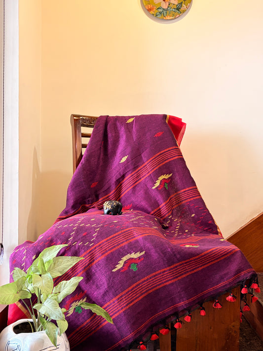Handloom Lenin Saree