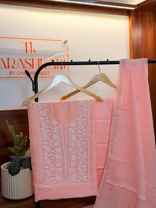 Mul Chanderi Suit