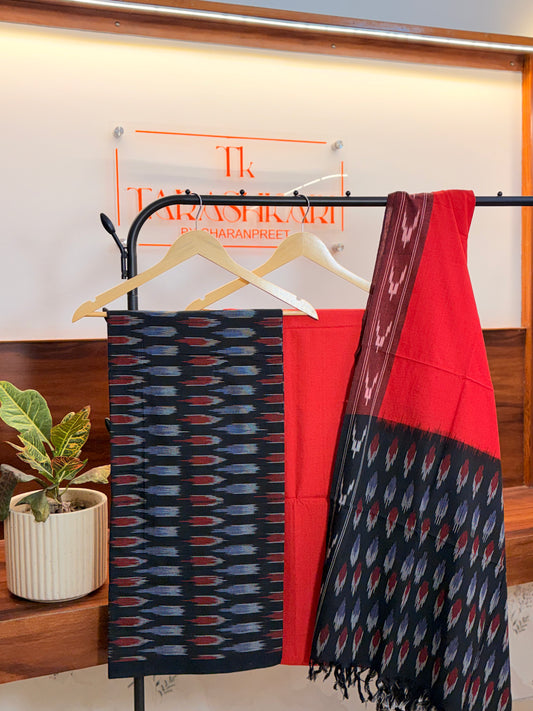 Handloom Cotton Suit