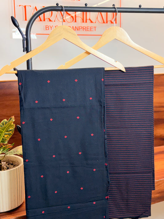 Handloom Cotton Kurta/Cord Set