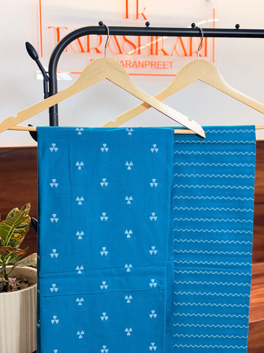Handloom Cotton Cord/Kurta Set