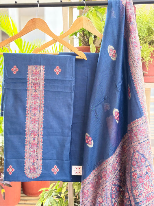 Mul Chanderi Suit