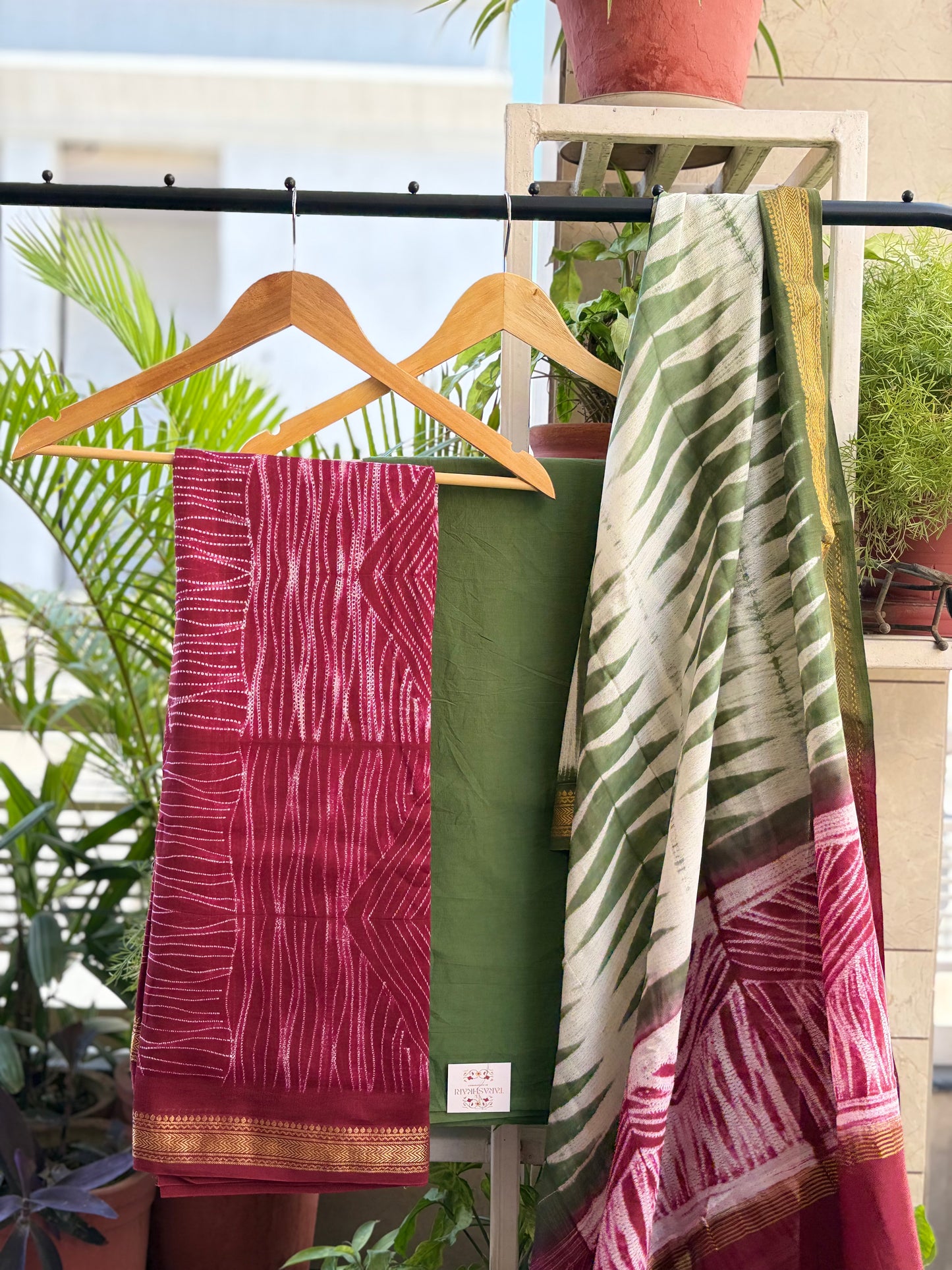 Maheshwari Silk Suit