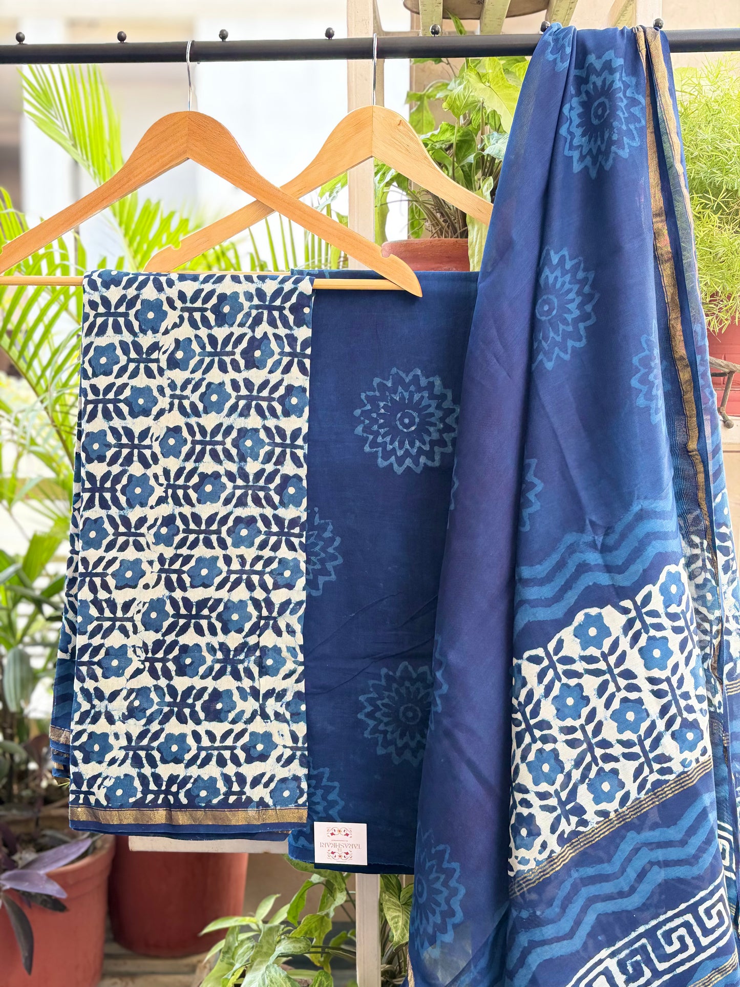Chanderi Silk Suit
