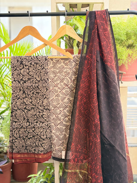 Chanderi Silk Suit